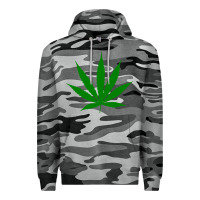 Slate Camo Weed Premium Hoodie - SnappyArt