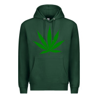 Sports Green Weed Premium Hoodie - SnappyArt