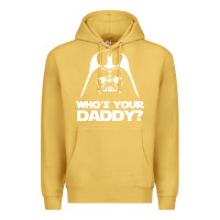 Antique Gold darth vader who's your daddy Premium Hoodie - SnappyArt