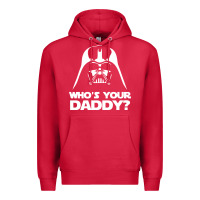 Cardinal darth vader who's your daddy Premium Hoodie - SnappyArt