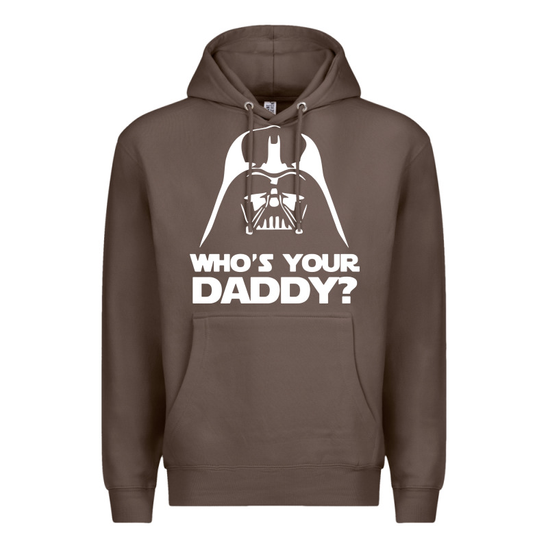 Darth Vader Who's Your Daddy Premium Hoodie by SnappyArt | Teevron