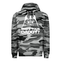 Slate Camo darth vader who's your daddy Premium Hoodie - SnappyArt