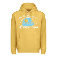Antique Gold when you wish upon a death star Premium Hoodie - SnappyArt