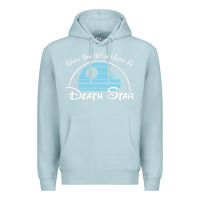 Blue Mist when you wish upon a death star Premium Hoodie - SnappyArt