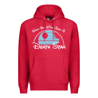Cardinal when you wish upon a death star Premium Hoodie - SnappyArt
