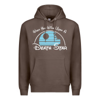 Coffee when you wish upon a death star Premium Hoodie - SnappyArt