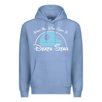 Colony Blue when you wish upon a death star Premium Hoodie - SnappyArt
