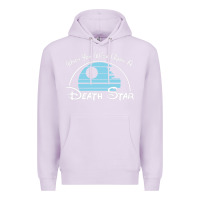 Lilac when you wish upon a death star Premium Hoodie - SnappyArt