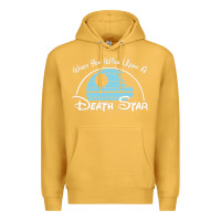 Mustard when you wish upon a death star Premium Hoodie - SnappyArt