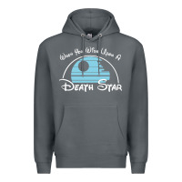 Rock when you wish upon a death star Premium Hoodie - SnappyArt