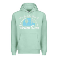 Seafoam when you wish upon a death star Premium Hoodie - SnappyArt