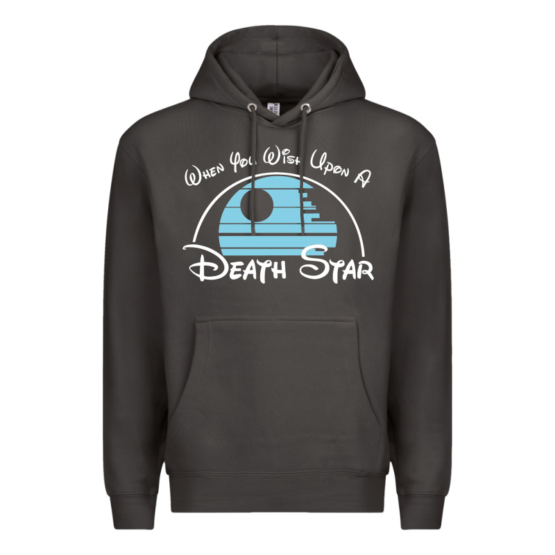 When You Wish Upon A Death Star Premium Hoodie by SnappyArt | Teevron