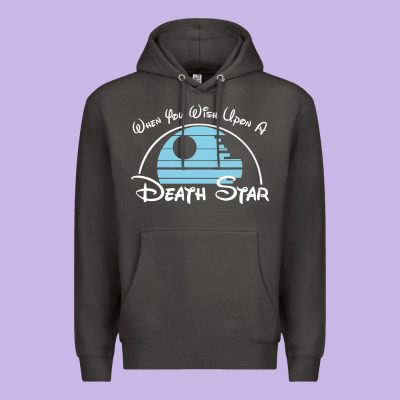 When You Wish Upon A Death Star Premium Hoodie Designed By Snappyart