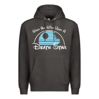 Smoke when you wish upon a death star Premium Hoodie - SnappyArt