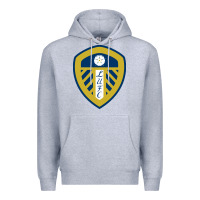 Heather Grey leeds-fc Premium Hoodie - SnappyArt