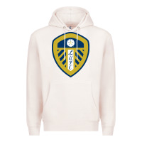 Pale Pink leeds-fc Premium Hoodie - SnappyArt