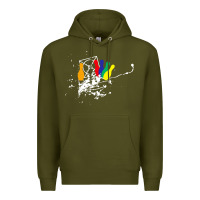 Army Green awana games Premium Hoodie - SnappyArt