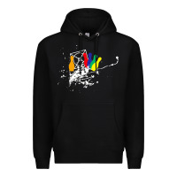 Black awana games Premium Hoodie - SnappyArt