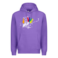 Purple awana games Premium Hoodie - SnappyArt