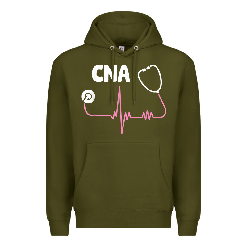 Cna Nurse T Shirt Premium Hoodie by SnappyArt | Teevron