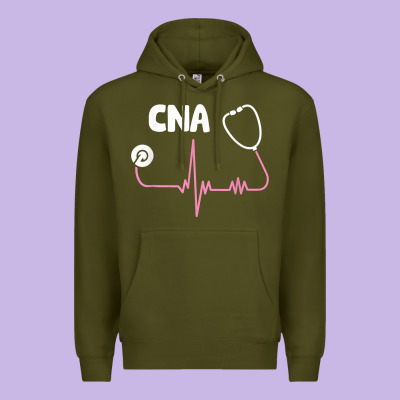 Cna Nurse T Shirt Premium Hoodie Designed By Snappyart