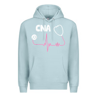 Blue Mist cna nurse t shirt Premium Hoodie - SnappyArt