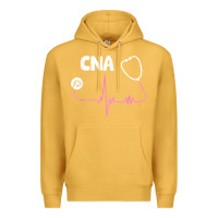 Mustard cna nurse t shirt Premium Hoodie - SnappyArt