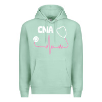Seafoam cna nurse t shirt Premium Hoodie - SnappyArt