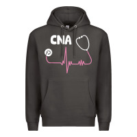 Smoke cna nurse t shirt Premium Hoodie - SnappyArt