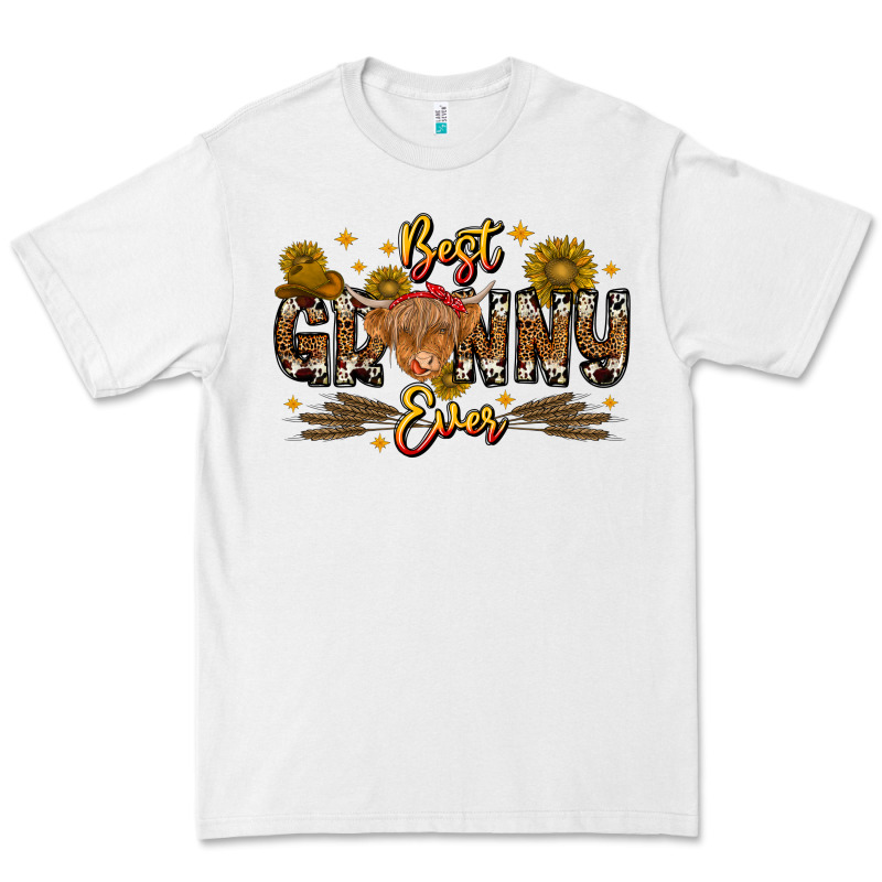 Best Granny Ever Western Theme Premium Tee by CowhideDigitalArt | Teevron