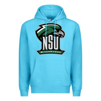 Ocean Blue northeastern state riverhawks Premium Hoodie - SnappyArt