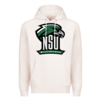 Pale Pink northeastern state riverhawks Premium Hoodie - SnappyArt