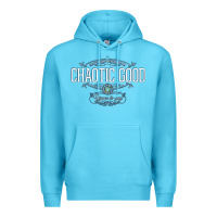 Ocean Blue Chaotic Good Essential  Copy Premium Hoodie - SnappyArt