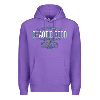 Purple Chaotic Good Essential  Copy Premium Hoodie - SnappyArt