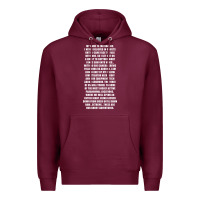 Burgundy MY NAME IS ZAK BAGANS - GHOST ADVENTURES Premium Hoodie - SnappyArt