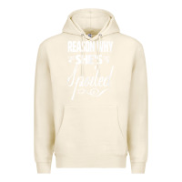 Tofu the reason she is spoiled couples matching set valentines t shirt Premium Hoodie - SnappyArt