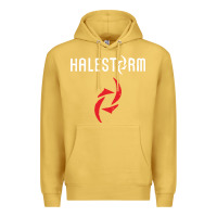 Antique Gold halestorm black Premium Hoodie - SnappyArt