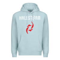Blue Mist halestorm black Premium Hoodie - SnappyArt