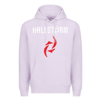 Lilac halestorm black Premium Hoodie - SnappyArt