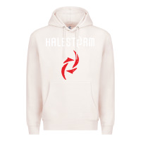Pale Pink halestorm black Premium Hoodie - SnappyArt