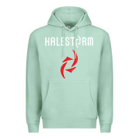 Seafoam halestorm black Premium Hoodie - SnappyArt