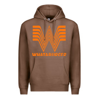 Chestnut whataburger Premium Hoodie - SnappyArt