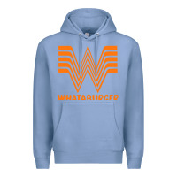 Colony Blue whataburger Premium Hoodie - SnappyArt