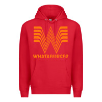 Red whataburger Premium Hoodie - SnappyArt