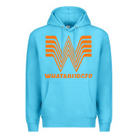 Ocean Blue whataburger Premium Hoodie - SnappyArt