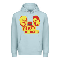 Blue Mist Dirty Burger Premium Hoodie - SnappyArt