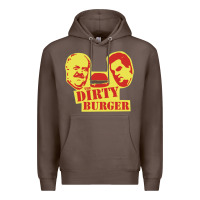 Coffee Dirty Burger Premium Hoodie - SnappyArt