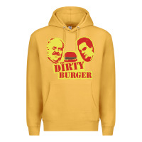 Mustard Dirty Burger Premium Hoodie - SnappyArt