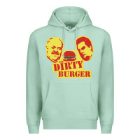 Seafoam Dirty Burger Premium Hoodie - SnappyArt