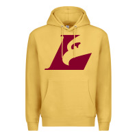 Antique Gold UW-La Crosse maroon Premium Hoodie - SnappyArt